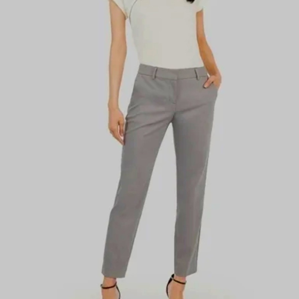 Express Columnist Ankle Mid Rise Pants